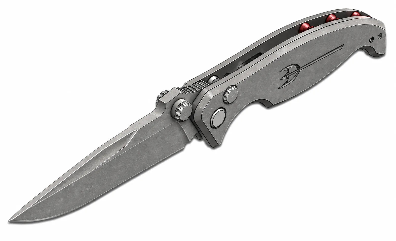 Clandestine TSG Blades Folding Knife Show Angled Down