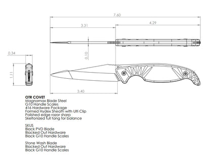 Covert - Fixed Blade