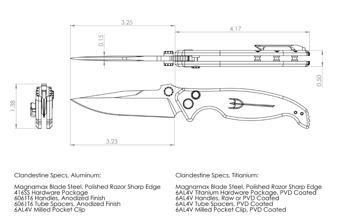 Clandestine - Folding Knife